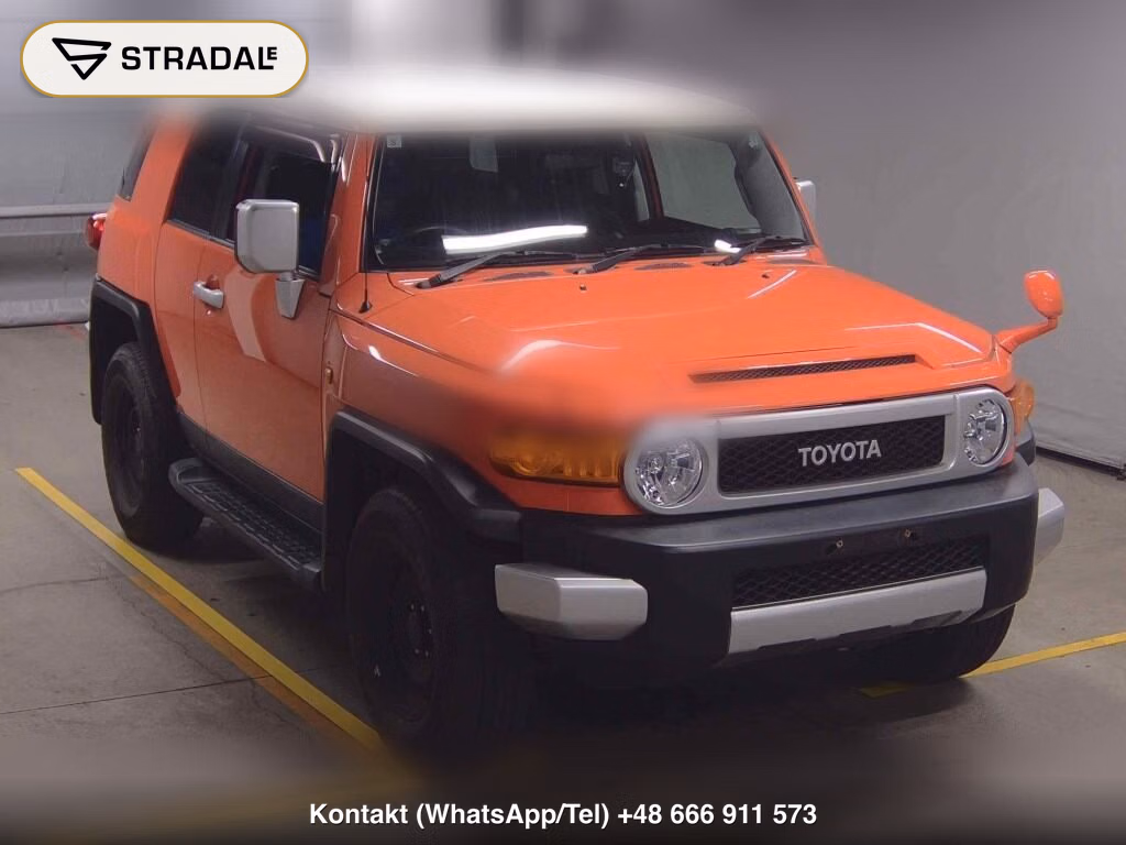 TOYOTA FJ CRUISER 4WD OFF-ROAD PACKAGE 2013, aukcja z Japonii, zdjęcie 1