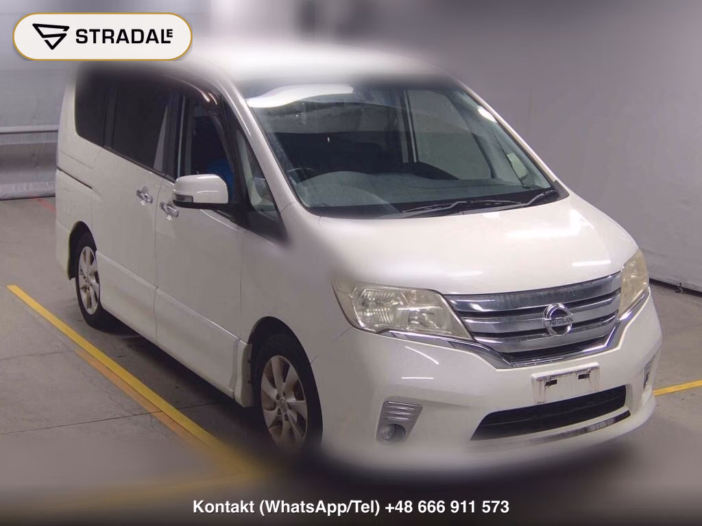 NISSAN SERENA 5D HIGHWAY STAR V SELECTION 2012, aukcja z Japonii, zdjęcie 1