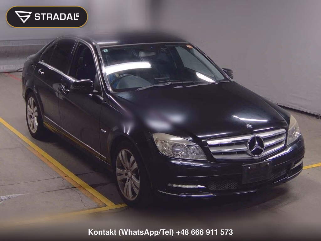 MERCEDES BENZ C-CLASS 4D 2010, aukcja z Japonii, zdjęcie 1