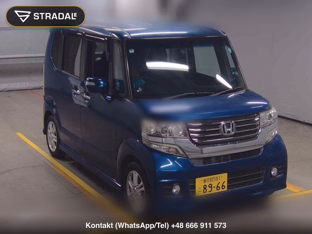 HONDA N-BOX CUSTOM G･L PACKAGE 2012, aukcja z Japonii, zdjęcie 1