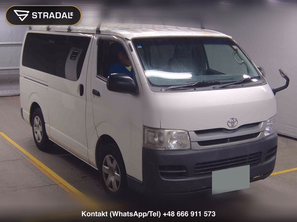 TOYOTA HIACE VAN 5D 2008, aukcja z Japonii, zdjęcie 1