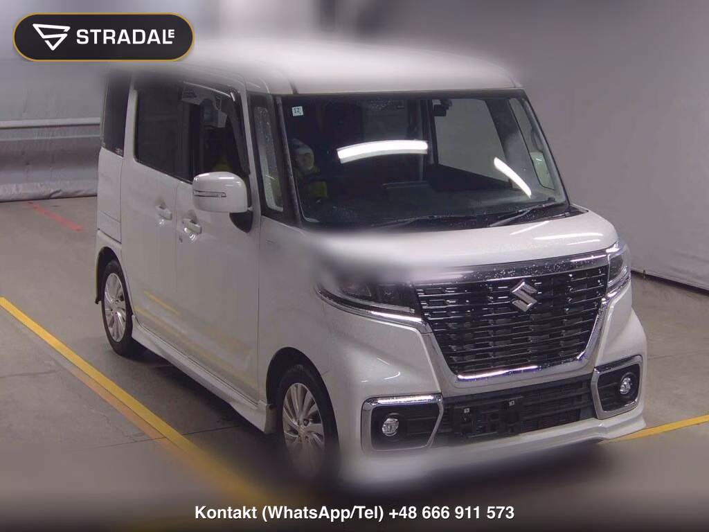 SUZUKI SPACIA CUSTOM HYBRID GS 2019, aukcja z Japonii, zdjęcie 1