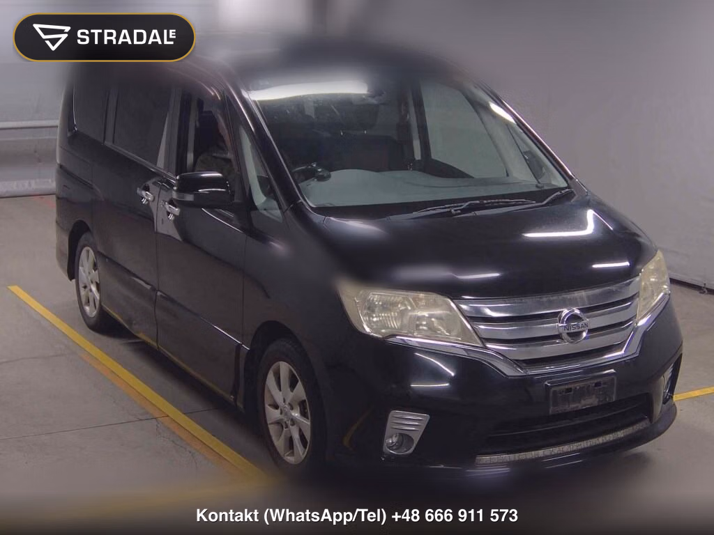 NISSAN SERENA 5D HIGHWAY STAR V SELECTION 2011, aukcja z Japonii, zdjęcie 1