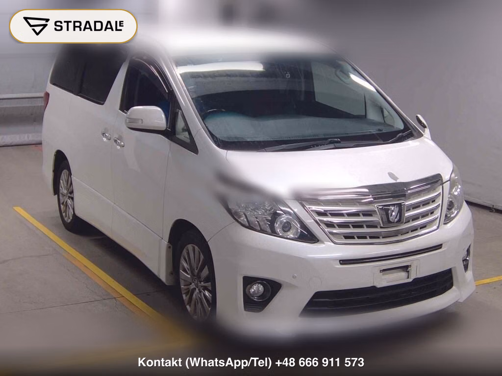 TOYOTA ALPHARD 4WD 240S TYPE GOLD 2013, aukcja z Japonii, zdjęcie 1