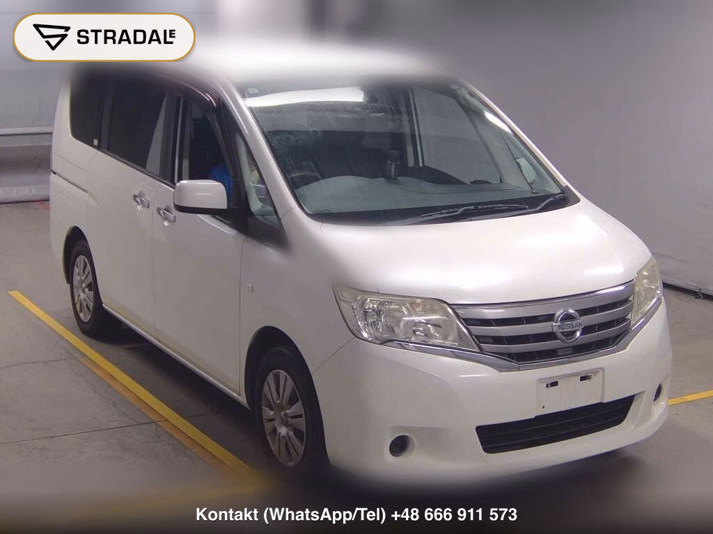 NISSAN SERENA 5D 20S 2011, aukcja z Japonii, zdjęcie 1