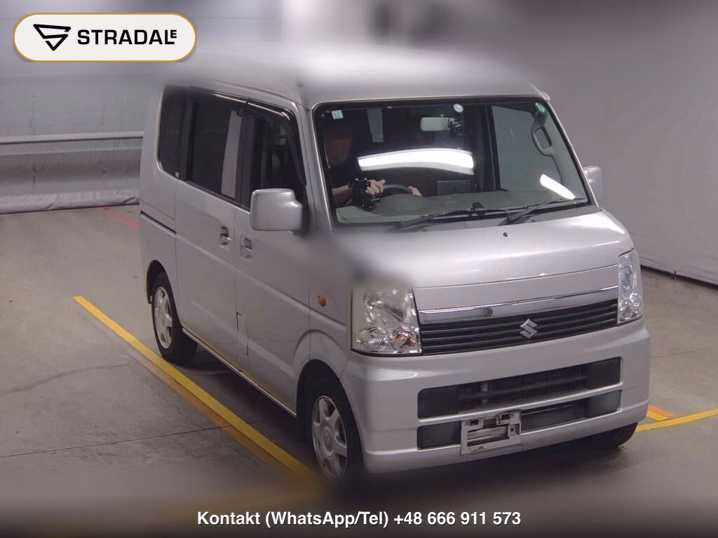 SUZUKI EVERY WAGON 4WD JP TURBO 2007, aukcja z Japonii, zdjęcie 1