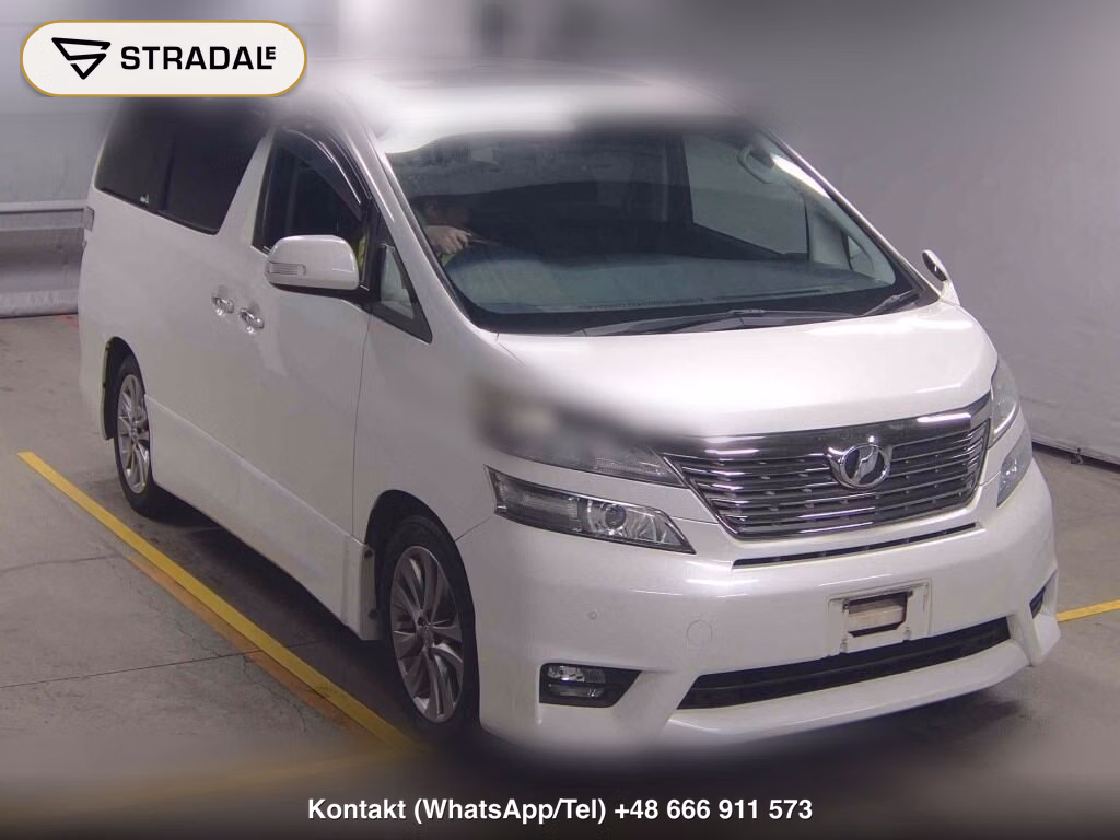 TOYOTA VELLFIRE 2.4Z PLATINUM SELECTION Ⅱ 2011, aukcja z Japonii, zdjęcie 1