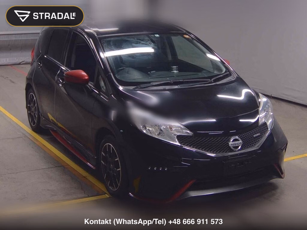 NISSAN NOTE NISMO 2016, aukcja z Japonii, zdjęcie 1