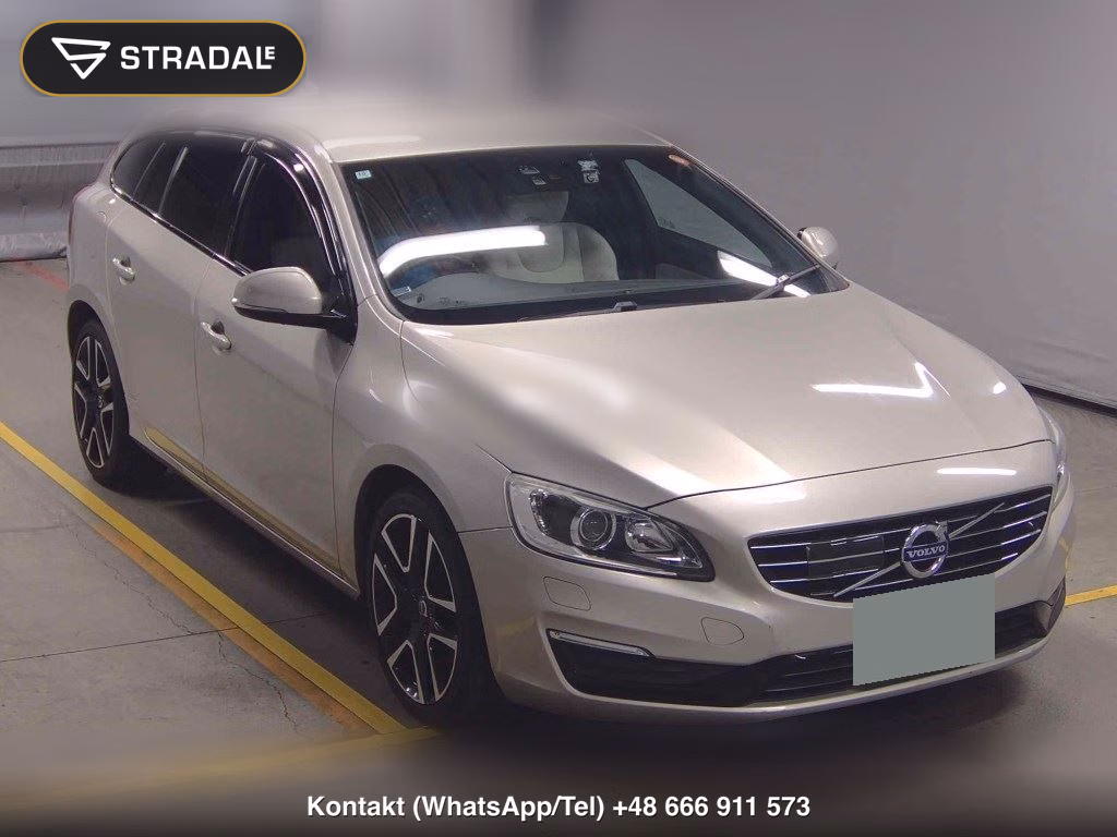 VOLVO V60 D4 DYNAMIC EDITION 2016, aukcja z Japonii, zdjęcie 1