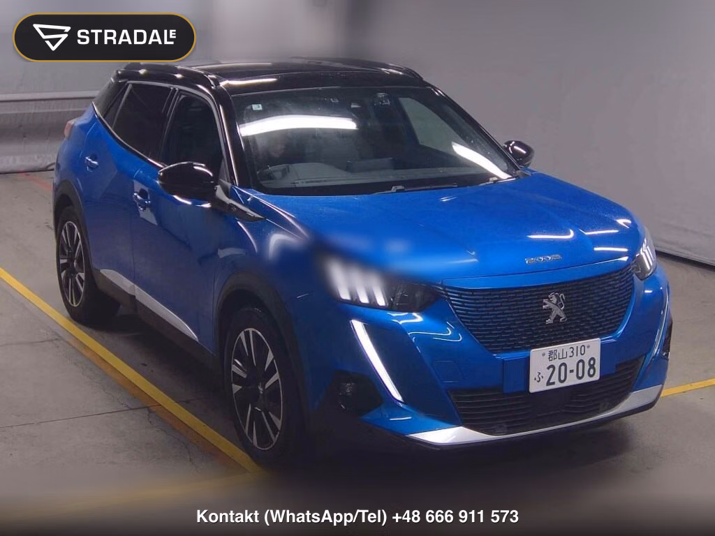 PEUGEOT E-2008 GT 2021, aukcja z Japonii, zdjęcie 1