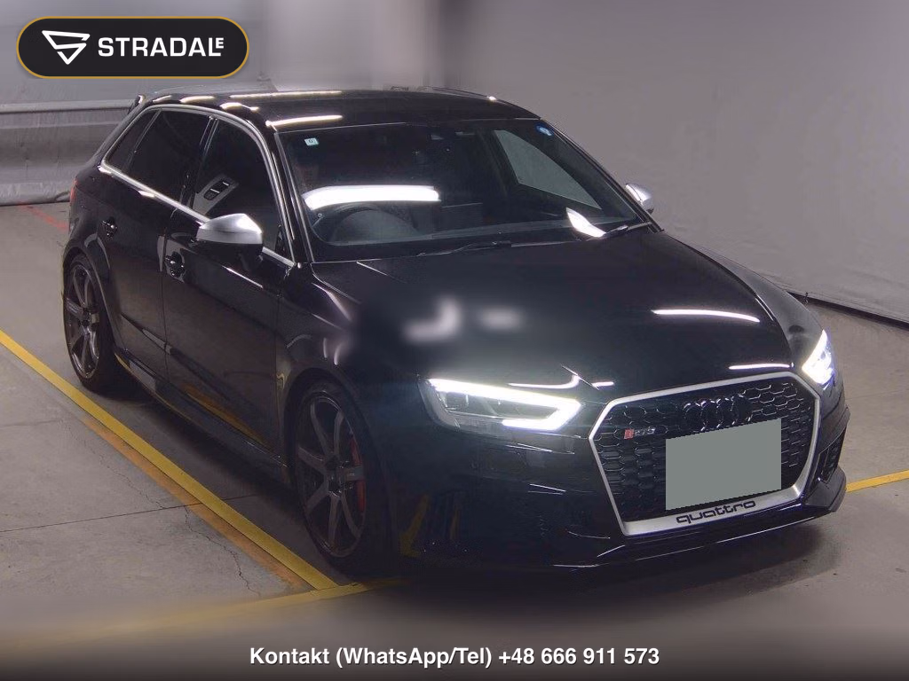 AUDI RS3 SPORTBACK 4WD OTHERS 2018, aukcja z Japonii, zdjęcie 1