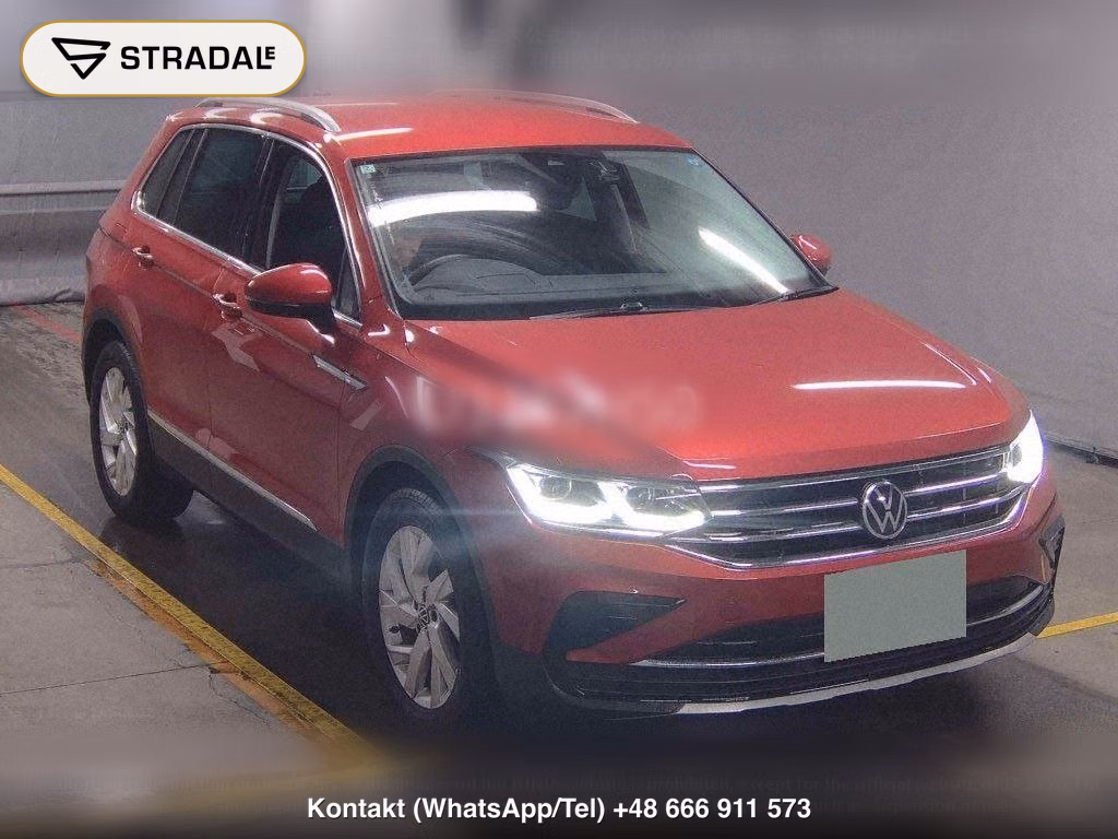 VOLKSWAGEN TIGUAN TSI ELEGANCE 2022, aukcja z Japonii, zdjęcie 1