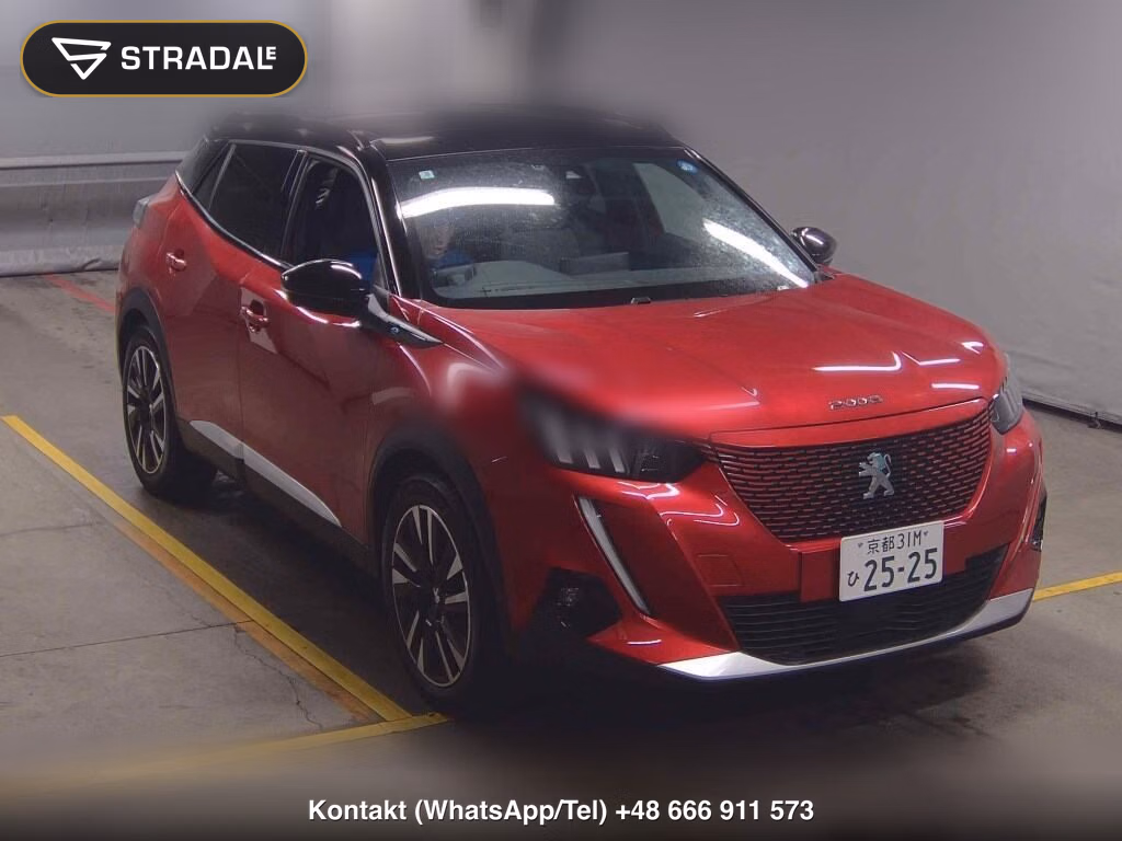 PEUGEOT E-2008 GT 2021, aukcja z Japonii, zdjęcie 1