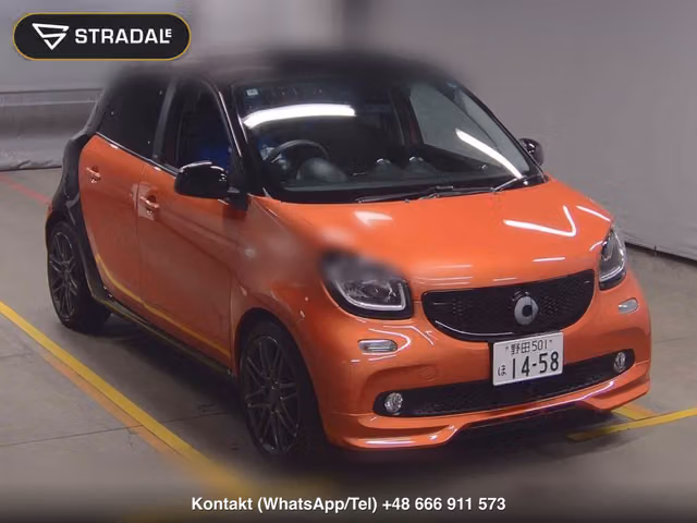 MCC SMART FOR FOUR BRABUS SPORT 2018, samochód z aukcji Japonii