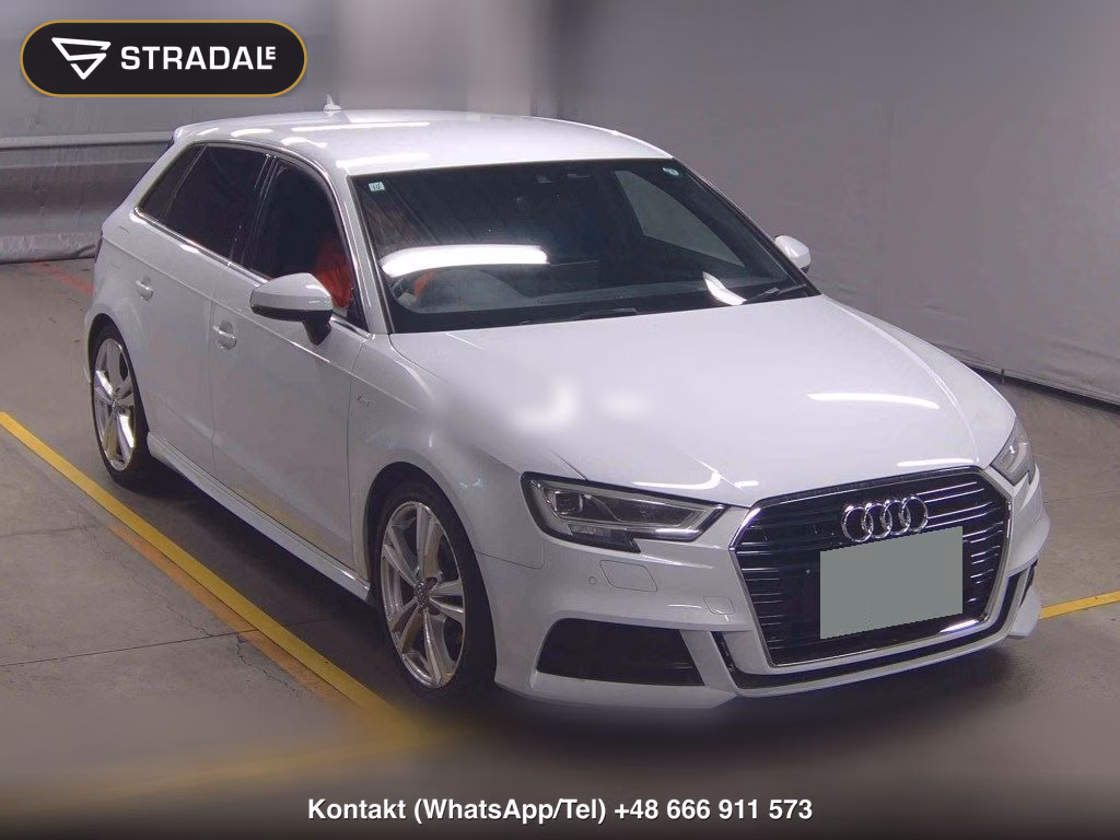 AUDI A3 5D SPORTS BACK 1.4TFSI SPORTS S LINE PACKAG 2017, aukcja z Japonii, zdjęcie 1