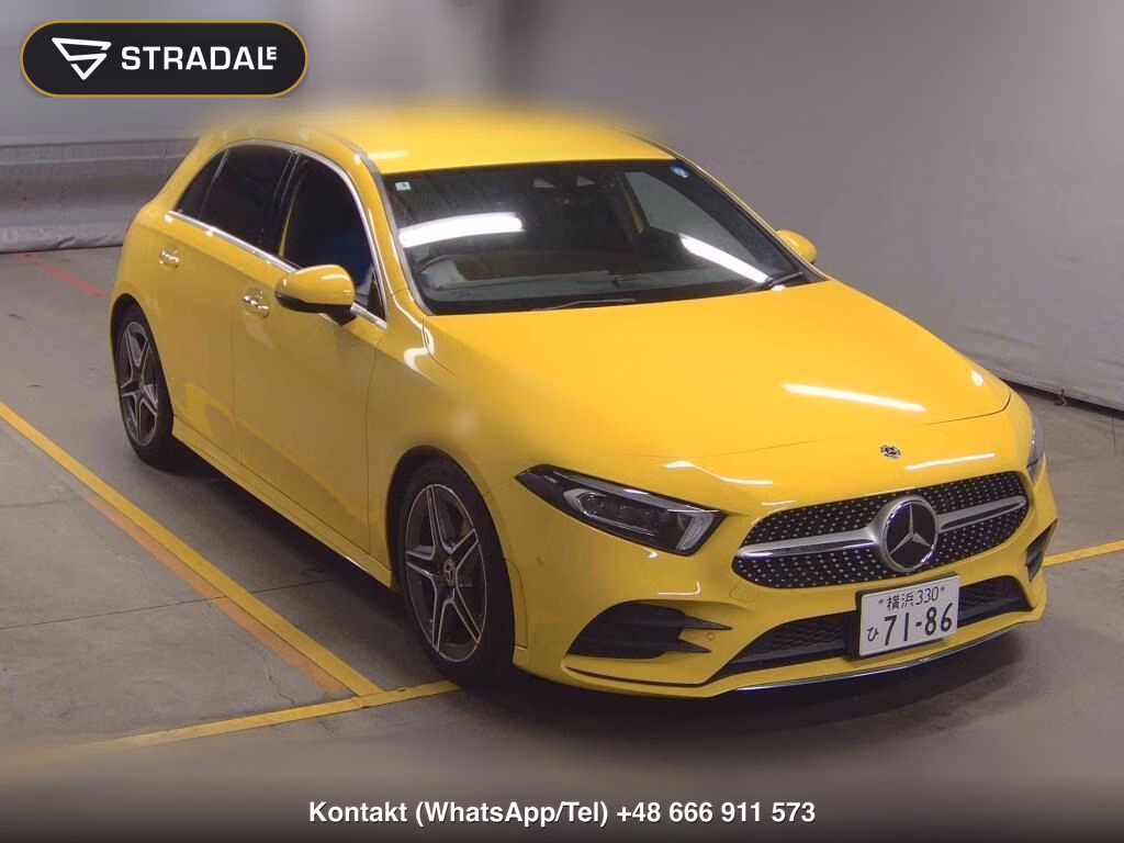 MERCEDES BENZ A-CLASS A180 STYLE AMG LINE 2021, aukcja z Japonii, zdjęcie 1