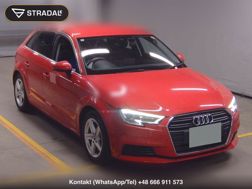 AUDI A3 5D SPORTS BACK 1.4TFSI 2018, aukcja z Japonii, zdjęcie 1