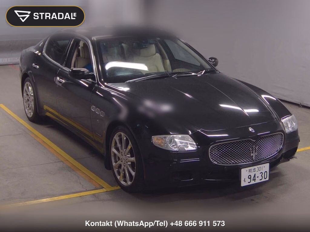 MASERATI QUATTROPORTE EXECUTIVE GT 2007, aukcja z Japonii, zdjęcie 1