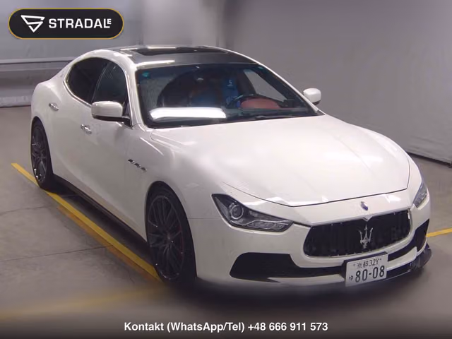 MASERATI GHIBLI 4D 4WD S Q4 2015, samochód z aukcji Japonii