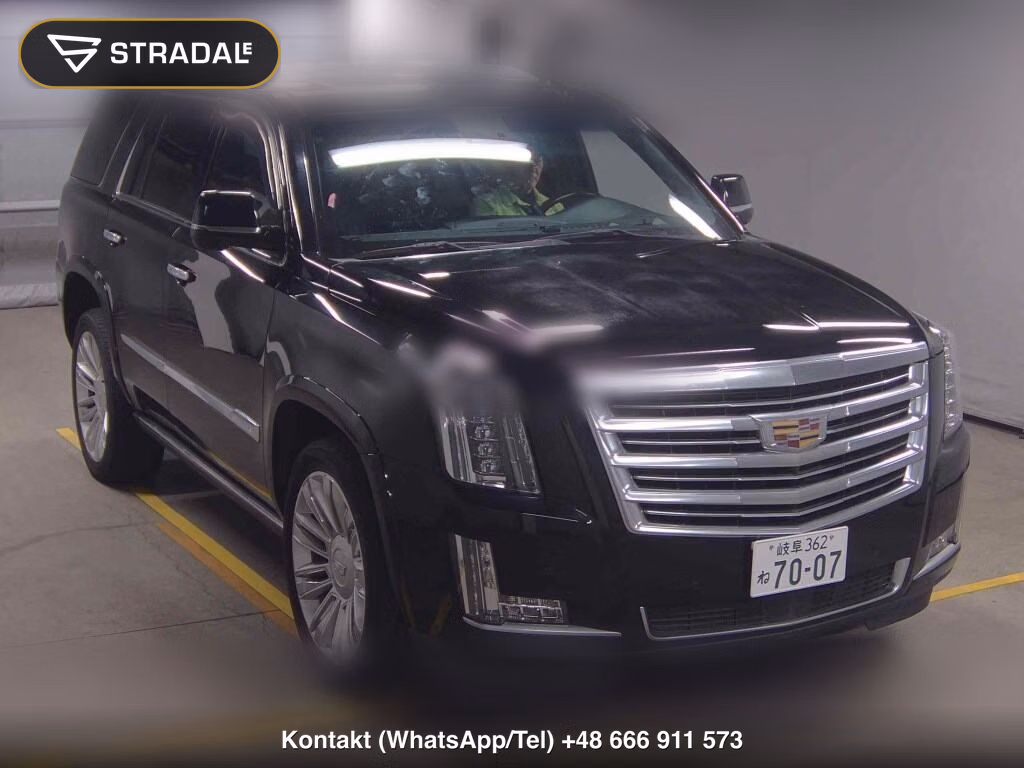 CADILLAC ESCALADE 4WD PLATINUM 2016, aukcja z Japonii, zdjęcie 1