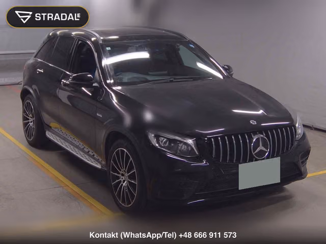 MERCEDES AMG GLC 4WD GLC43 4MATIC LEATHER EXCLUSIVE PACKAGE 2019, samochód z aukcji Japonii