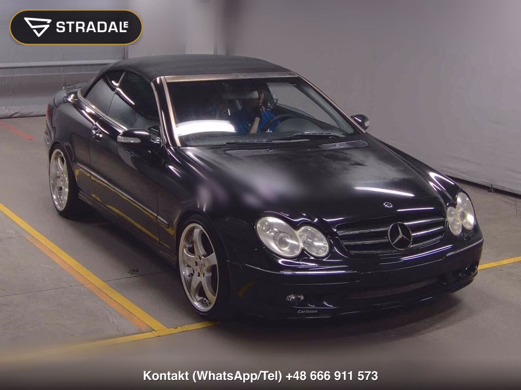 MERCEDES BENZ CLK OP CLK320 CABRIOLET 2003, aukcja z Japonii, zdjęcie 1