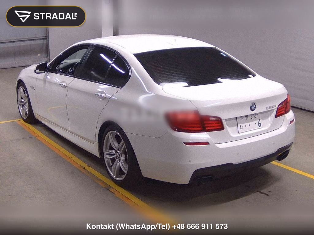 BMW 5 SERIES 4D 550I M-SPORT PACKAGE 2012, samochód z aukcji Japonii