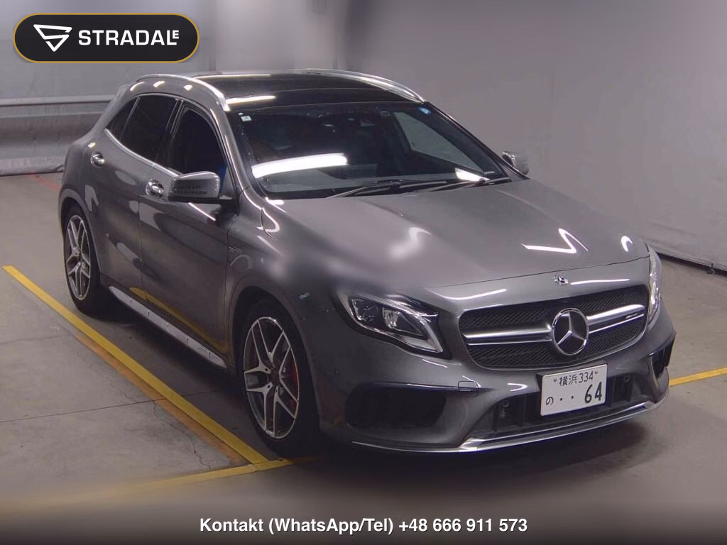 MERCEDES AMG GLA-CLASS 4WD GLA45 4MATIC 2017, aukcja z Japonii, zdjęcie 1