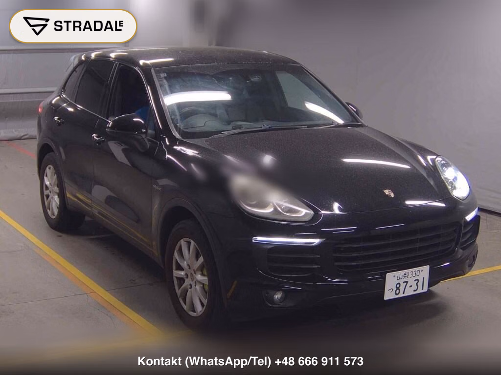 PORSCHE CAYENNE 4WD S E-HYBRID 2015, aukcja z Japonii, zdjęcie 1