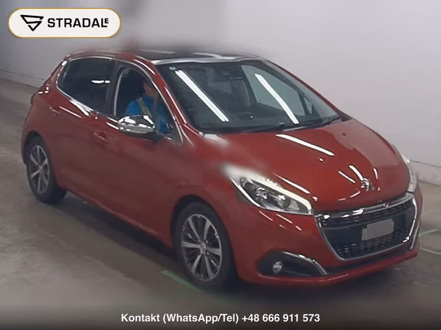 PEUGEOT 208 5D ALLURE CIELO PLUS 2017, samochód z aukcji Japonii