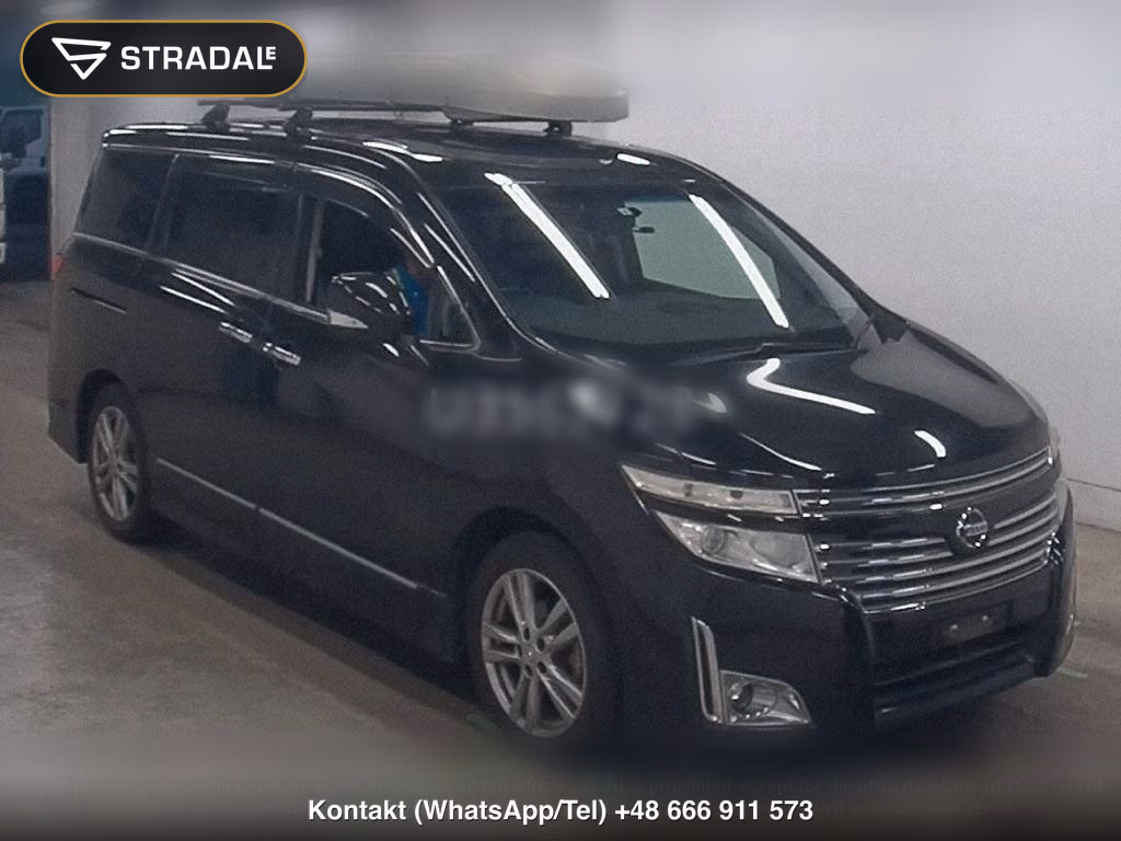 NISSAN ELGRAND 5D 250 HIGHWAY STAR BLACK LEATHER, miniaturka 2