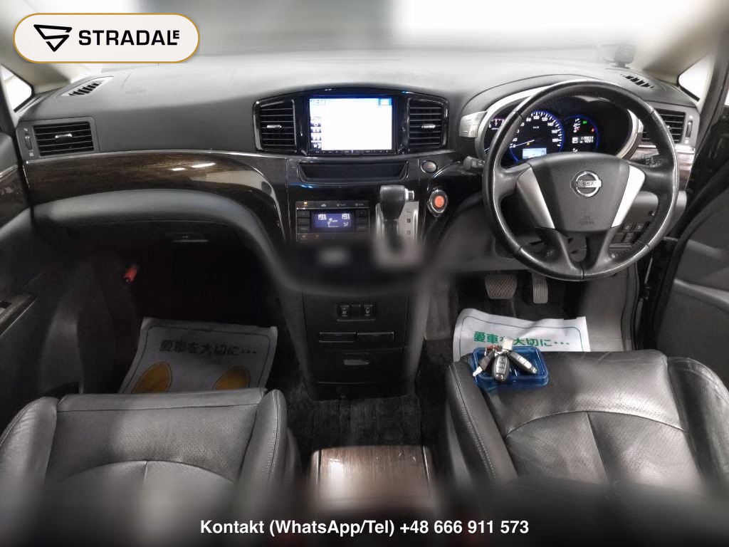 NISSAN ELGRAND 5D 250 HIGHWAY STAR BLACK LEATHER, miniaturka 4