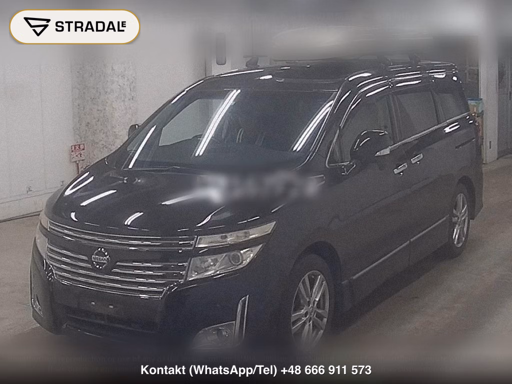 NISSAN ELGRAND 5D 250 HIGHWAY STAR BLACK LEATHER, miniaturka 5