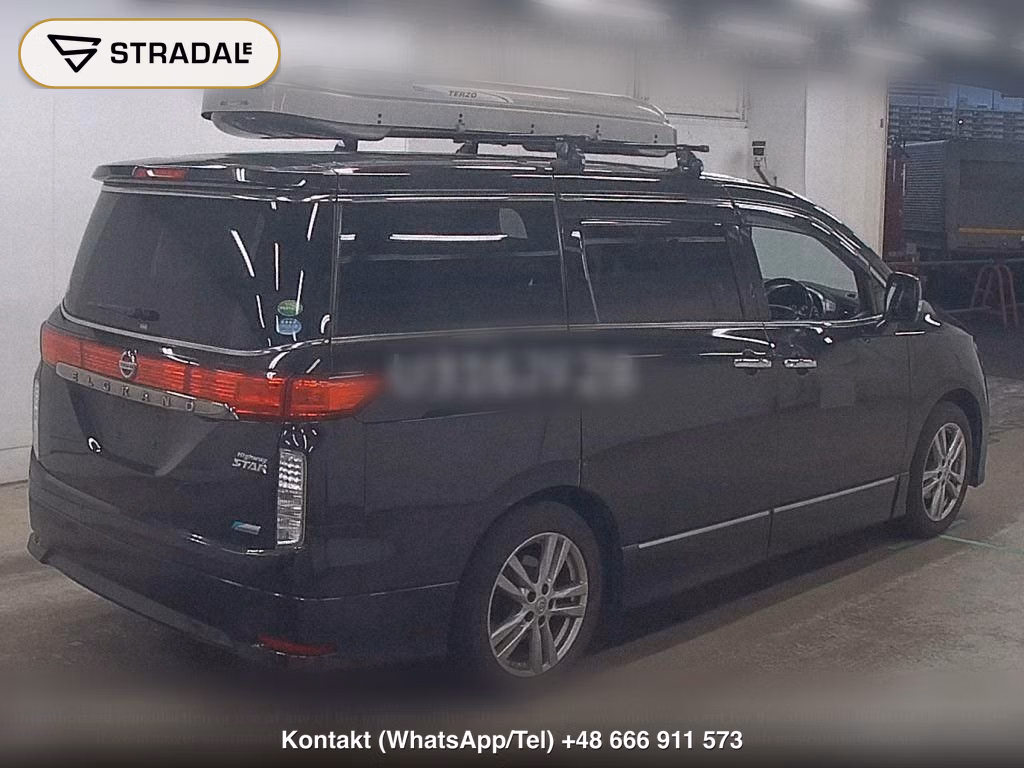 NISSAN ELGRAND 5D 250 HIGHWAY STAR BLACK LEATHER, miniaturka 6