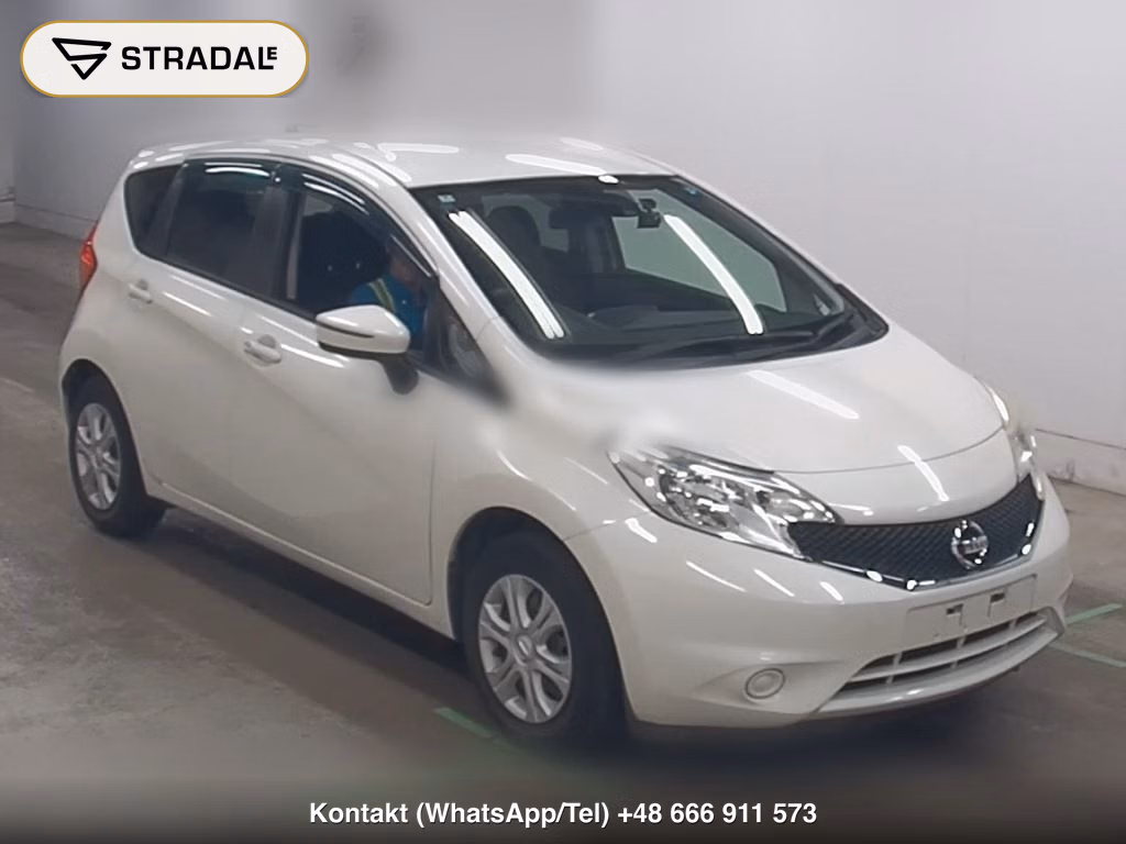 NISSAN NOTE X 2016, aukcja z Japonii, zdjęcie 1