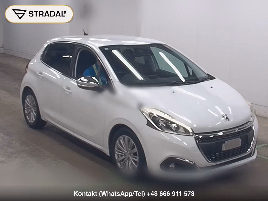 PEUGEOT 208 5D ALLURE 2017, aukcja z Japonii, zdjęcie 1