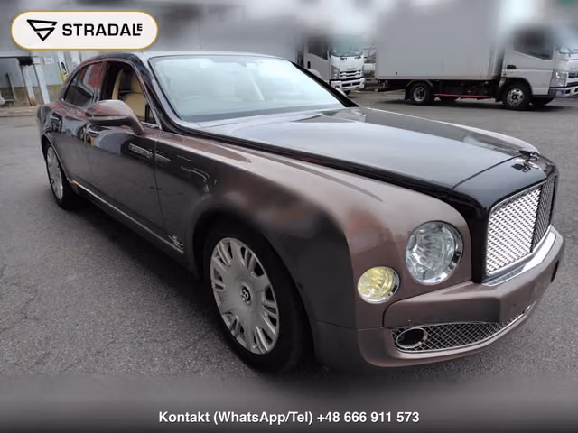 BENTLEY MULSANNE 2015, samochód z aukcji Japonii