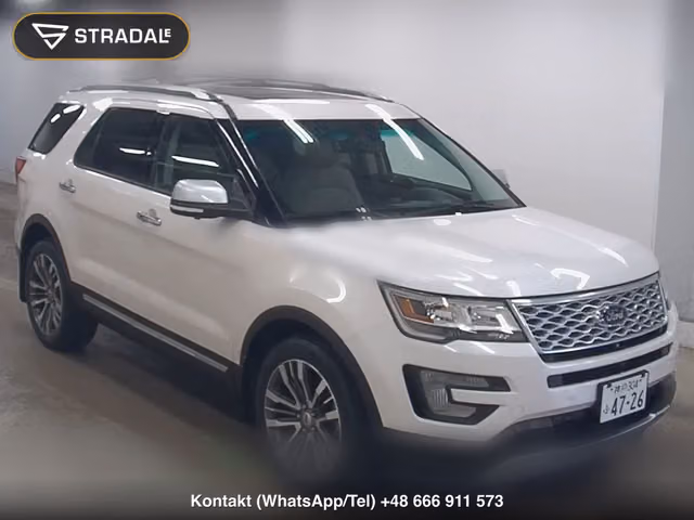 FORD EXPLORER 5D 4WD TITANIUM 2016, samochód z aukcji Japonii
