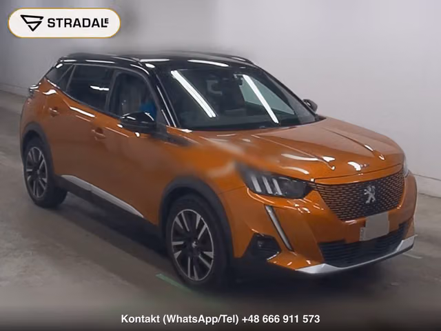 PEUGEOT E-2008 GT 2021, samochód z aukcji Japonii