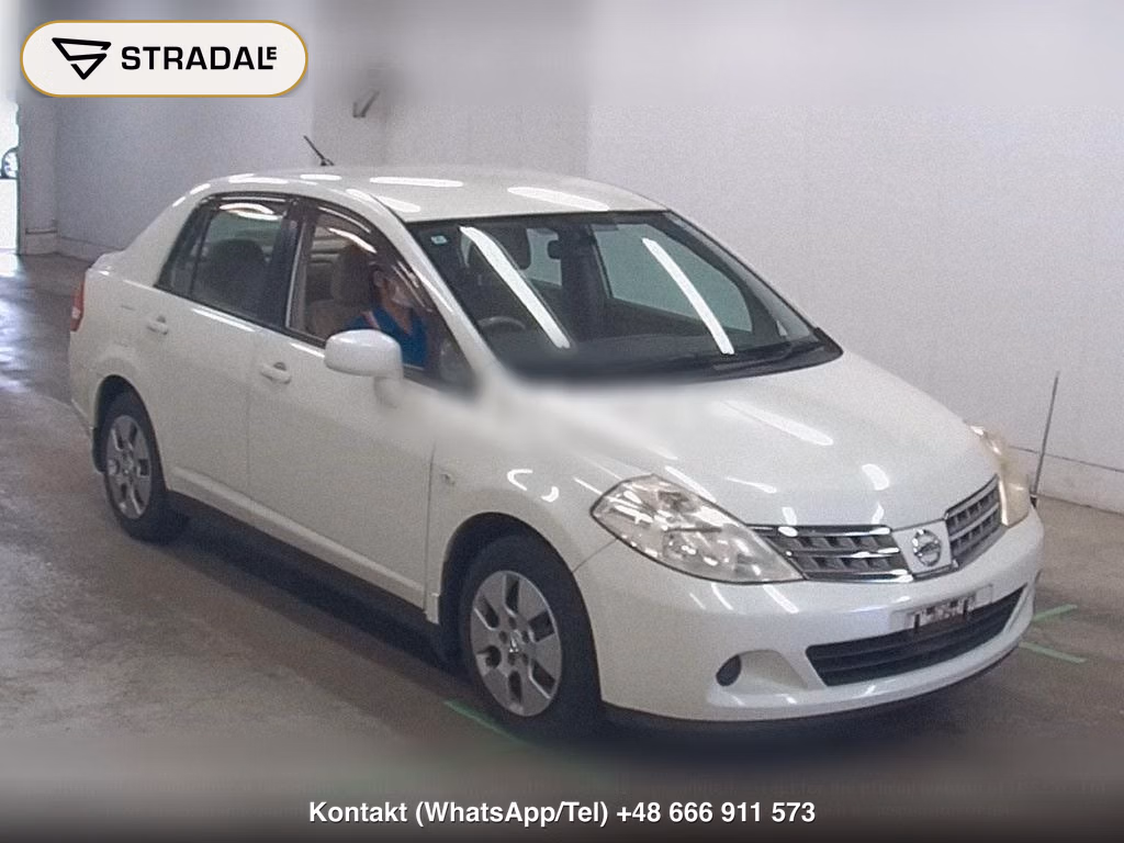 NISSAN TIIDA LATIO 15M 2008, aukcja z Japonii, zdjęcie 1