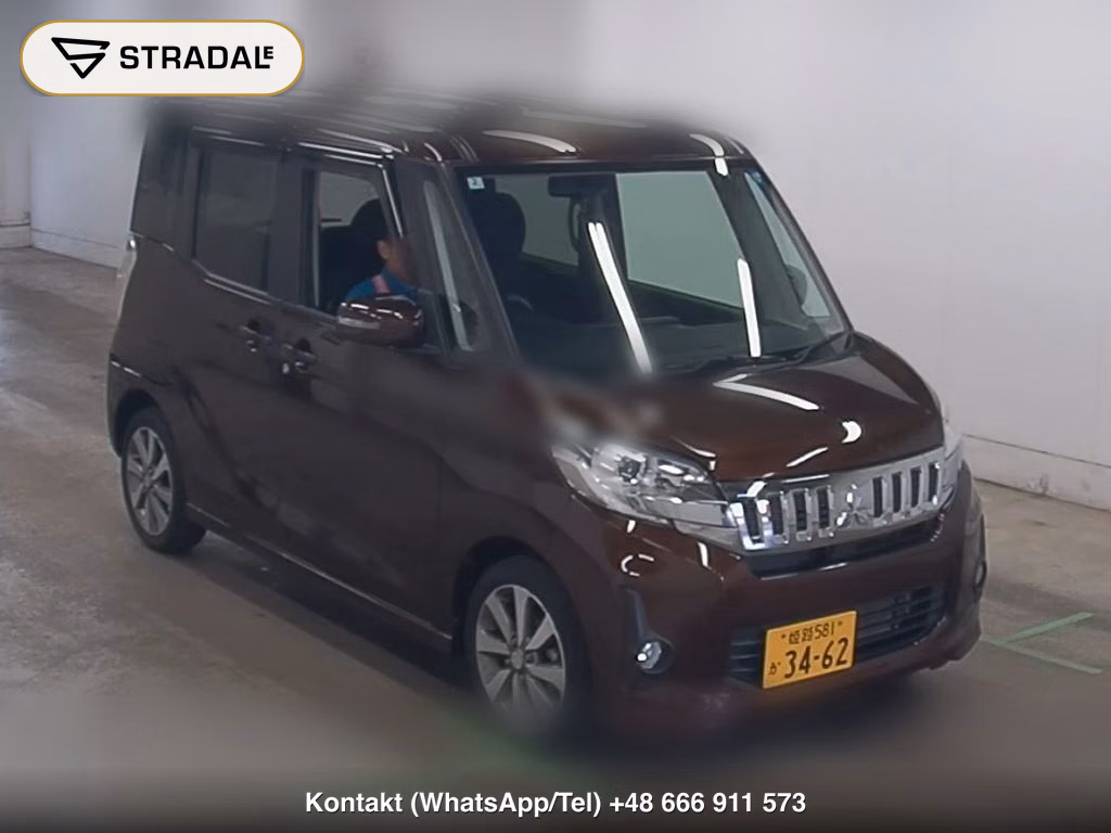 MITSUBISHI EK SPACE CUSTOM 4WD CUSTOM T 2016, aukcja z Japonii, zdjęcie 1