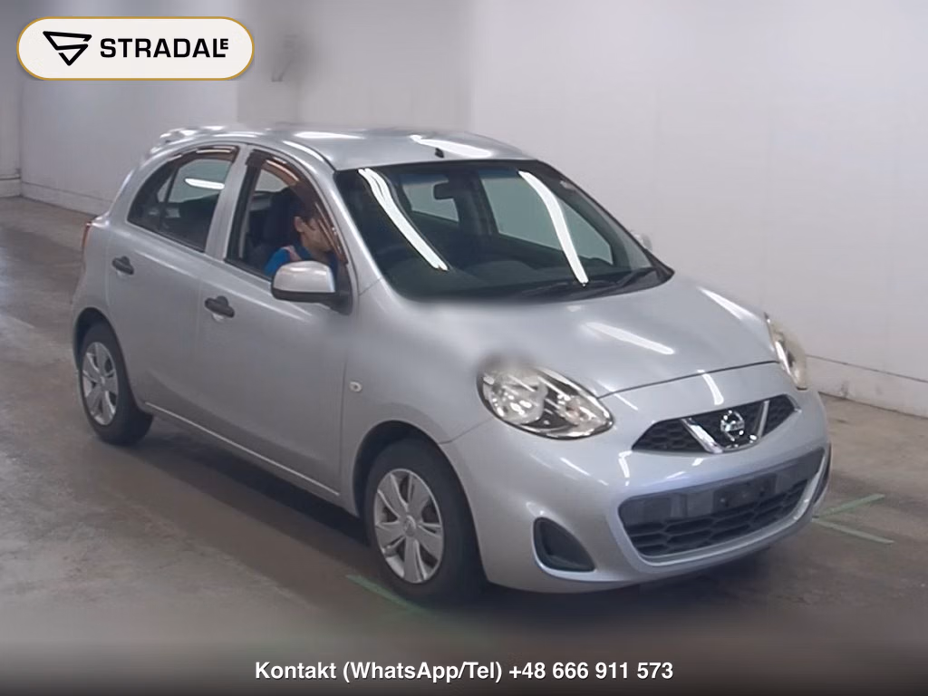 NISSAN MARCH 5D S 2013, aukcja z Japonii, zdjęcie 1