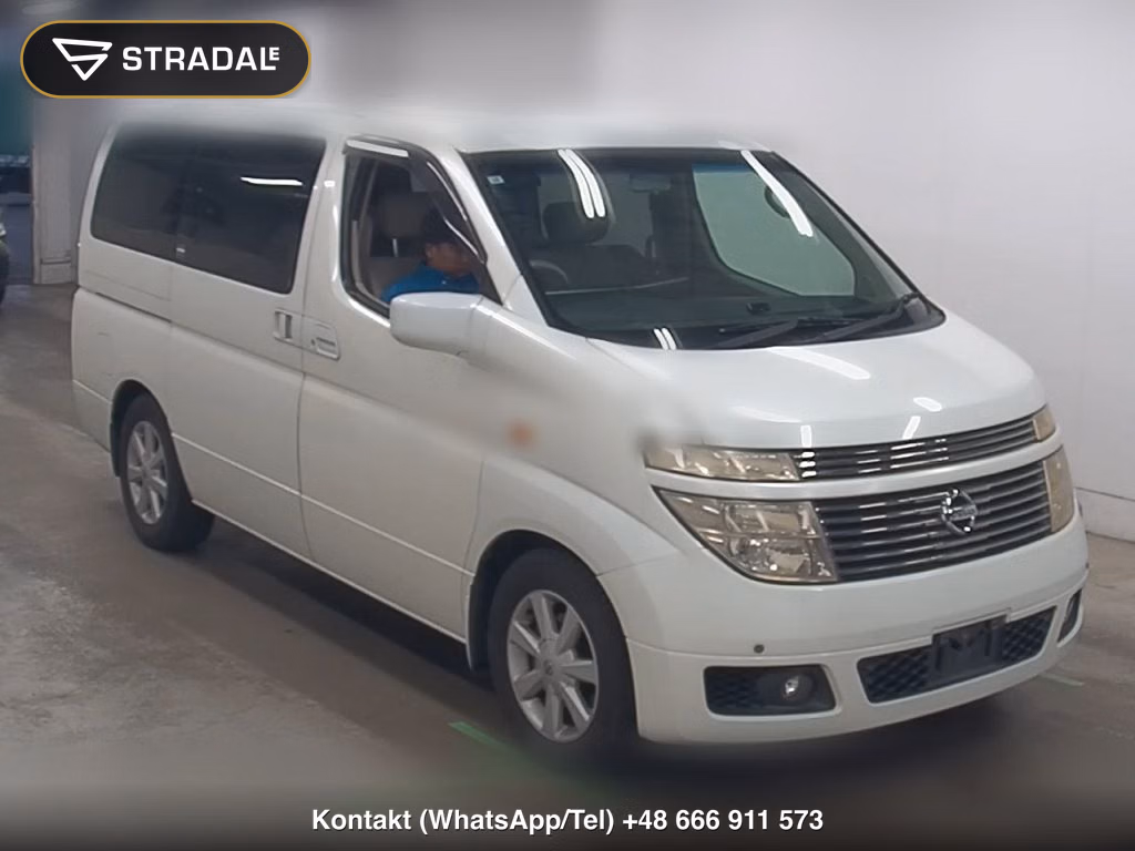 NISSAN ELGRAND 5D VG 2003, aukcja z Japonii, zdjęcie 1