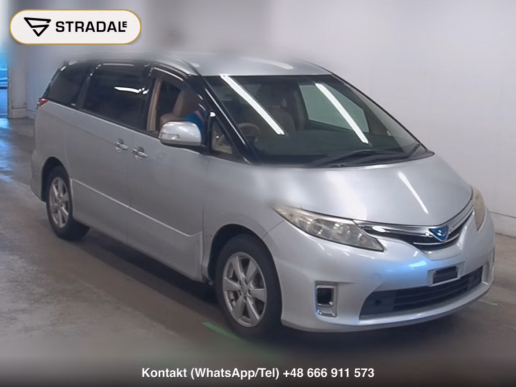TOYOTA ESTIMA HYBRID 4WD X 2013, aukcja z Japonii, zdjęcie 1