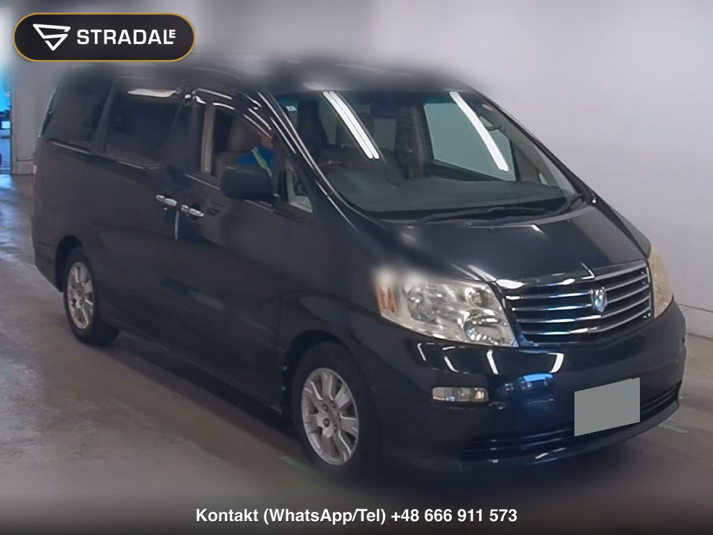 TOYOTA ALPHARD V 4WD MZ 2004, aukcja z Japonii, zdjęcie 1