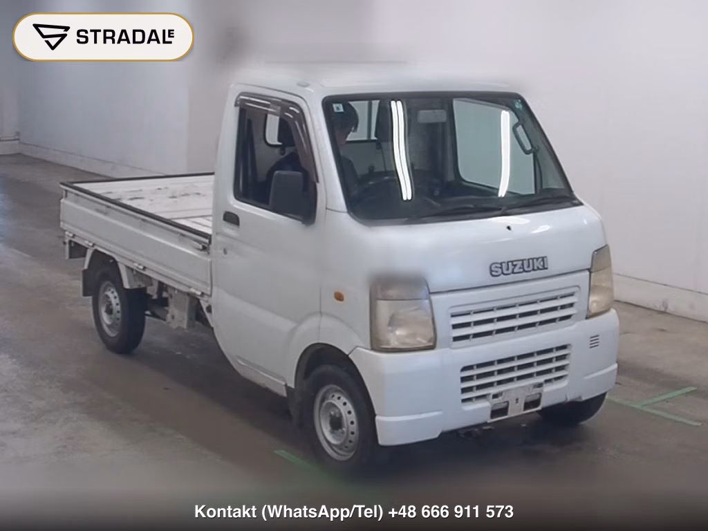 SUZUKI CARRY TRUCK 4WD KC AIR CONDITIONING POWER STEERING 2008, aukcja z Japonii, zdjęcie 1
