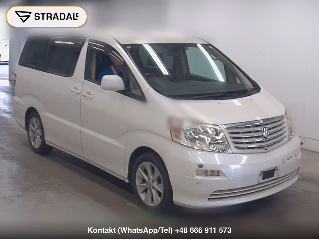 TOYOTA ALPHARD AX TRESOR ALCANTARA VERSION 2004, aukcja z Japonii, zdjęcie 1