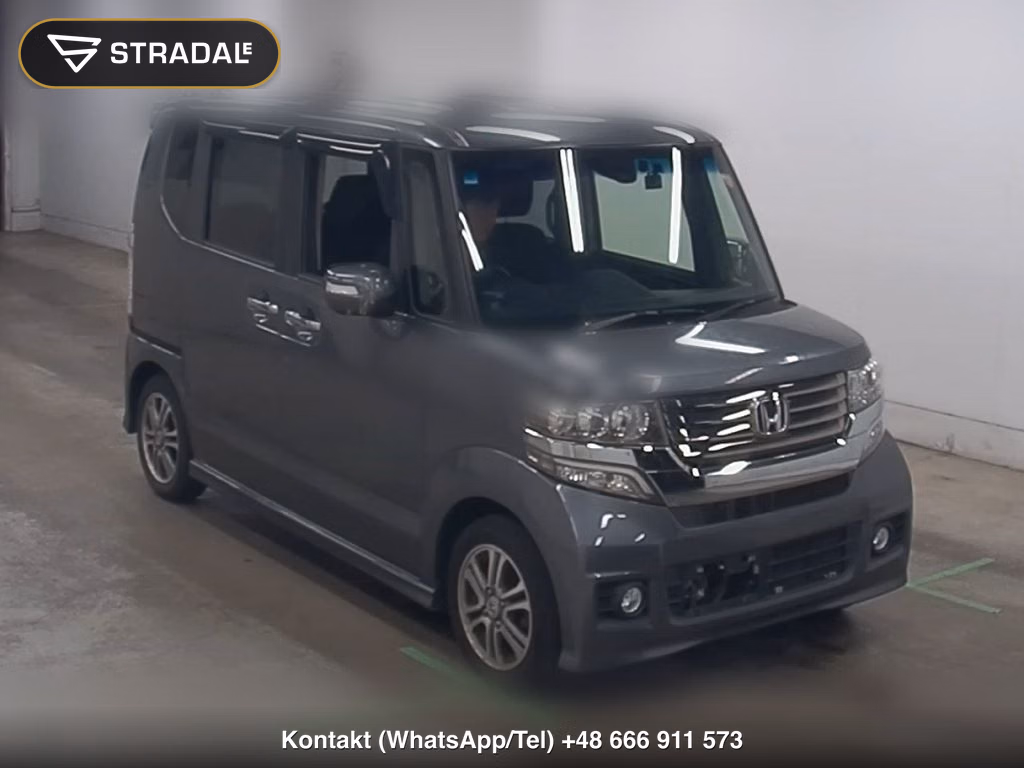 HONDA N-BOX CUSTOM SS PACKAGE 2014, aukcja z Japonii, zdjęcie 1