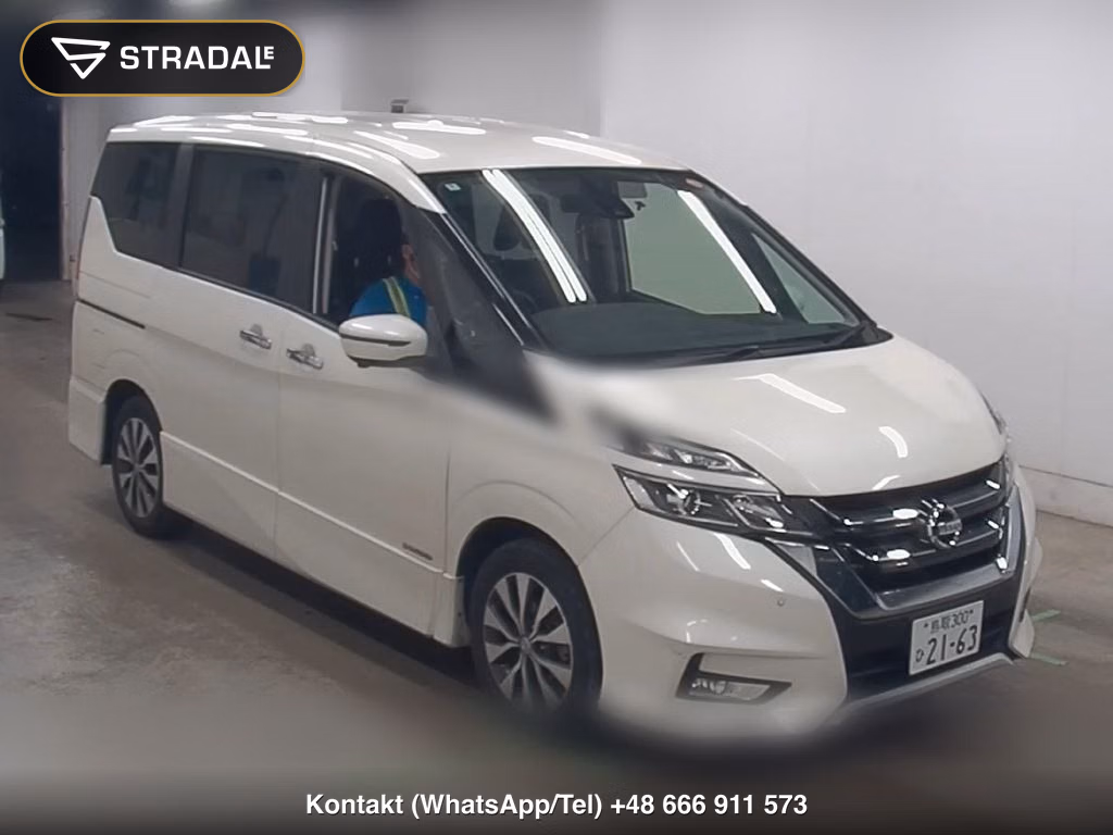 NISSAN SERENA 5D HIGHWAY STAR V SELECTION Ⅱ 2018, aukcja z Japonii, zdjęcie 1