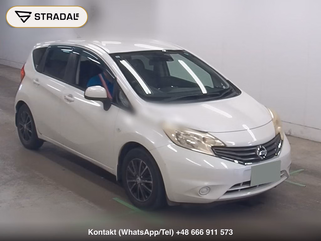 NISSAN NOTE X DIG-S EMERGENCY BRAKE PACKAGE 2014, aukcja z Japonii, zdjęcie 1